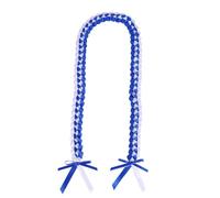 MHADBKH Elegante cinta de graduación Leis con cordones trenzados, regalo para graduados, Correa de poliéster, No es una piedra preciosa