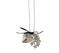 MHADBKH Elegante collar con borlas y letras de corazón inspirado en Corea, accesorio de joyería para mujeres, as described, Metal, No es una piedra preciosa