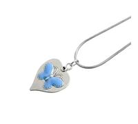 MHADBKH Elegante collar con colgante de aleación de mariposa, accesorio de joyería dulce y elegante para mujer, ideas de regalos de moda, ropa casual, 2, Metal, No es una piedra preciosa