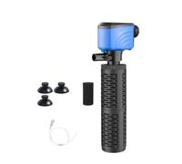 MHADBKH Filtro de acuario de durabilidad, filtro bioquímico de flujo regulable, para tanques pequeños, silencioso y fácil de mantener, uso doméstico, tanques de peces