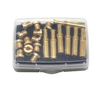 MHADBKH Juego de agujeros de servicio largos para control de combustibles de orificio principal resistente al carburador Super B E