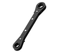 MHADBKH Juego de llaves de trinquete de doble cabeza profesional de 6 a 21 mm, dos direcciones, galvanizadas resistentes a la corrosión para mecánicos, llaves reversibles