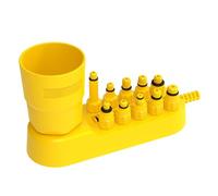 MHADBKH Juego de purga de frenos de alta resistencia para bicicletas, juego de purga de freno de disco hidráulico, herramienta de reparación, juego de purga de frenos