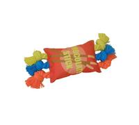 MHADBKH Juguete indestructible de cuerda para perros para masticadores agresivos e interacción de perros grandes, juguete de dentición anudado