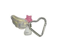 MHADBKH Llavero retro japonés de estrella con diseño verde único para los amantes del anime y entusiastas de la moda, aleación, No es una piedra preciosa