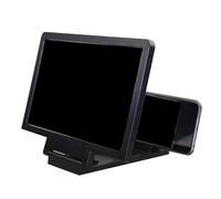 MHADBKH Lupa de pantalla 3D, amplificador de vídeo, soporte para smartphone, lupa ampliada para películas, troqueles inteligentes para hacer tarjetas de Navidad