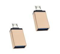 MHADBKH Paquete de 2 adaptadores USB C a USB 3.0 USB C macho a USB 3.0 hembra tipo C hembra a macho convertidores de sincronización de datos