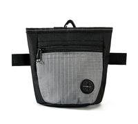 MHADBKH Paquete de almacenamiento reflectante para perros con clip de metal resistente e interior espacioso para alimentar a diario bolsa de tela Oxford para mascotas