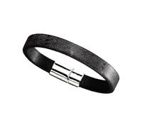 MHADBKH Pulsera de cuero italiano vintage para hombres y mujeres, unisex, diseño de pareja, elegante brazalete hecho a mano para uso diario casual, Wide, Cuero, No es una piedra preciosa