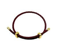 MHADBKH Pulsera de cuero natural multiusos hecha a mano con materiales de aleación resistentes para vacaciones en la playa y uso casual, aleación, No es una piedra preciosa