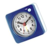 MHADBKH Reloj despertador compacto para mesita de noche, ideal para viajeros y estudiantes que buscan una gestión precisa del tiempo, alarma de viaje