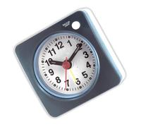 MHADBKH Reloj despertador compacto para mesita de noche, ideal para viajeros y estudiantes que buscan una gestión precisa del tiempo, alarma de viaje