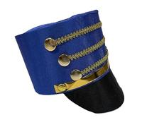 MHADBKH Sombrero alto unisex de cascanueces de estilo vintage, para fiestas de Navidad, reuniones de temporada y espectáculos teatrales, cómodo soldado