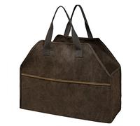 MHADBKH Soporte de almacenamiento de troncos para transportador de lona, bolsa de leña, bolsa de madera portátil para exteriores