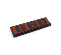MhaRt yzw6688 Logo Trunk G60 Golf II 2 MK2 Emblema Insignia Original 191853675B Decoraciones for automóviles