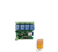 MHCOZY Interruptor de relé WiFi RF, funciona como pulsador e interruptores inalámbricos, Alexa activa la cortina de la puerta de su garaje