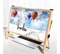 MHCYKJ Lupa de pantalla para ordenador portátil de 21 pulgadas, soporte universal plegable de amplificador, lupa de lectura HD, ampliador de pantalla para ordenador portátil, soporte de expansión