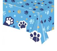 MHDAMAI Bluey Mantel,Bluey Party Mantel 137x 274 cm Manteles de Mesa para Fiestas Infantiles Manteles de Plástico Desechable para Chico Niñas Fiesta de Cumpleaños Decoración