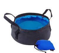 MHDAMAI Cuenca Plegable,8.5L Cubo Plegable Cubo de Lavado Portátil a Prueba de Fugas con Bolsa de Transporte para Viajes Exterior Pesca y Camping