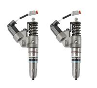 mhddhd Common Rail Fuel Injector 2-Pack (3411753),Compatible with Cummins M11 ISM QSM11 Engines Direct Replacement for 3411753RX 3411753PX