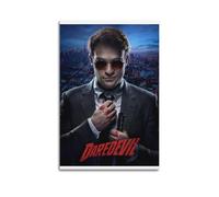 MHEGSNGA Daredevil - Póster de arte vintage para decoración de habitación, decoración estética de dormitorio, póster de lienzo para dormitorio, 50 x 75 cm, estilo sin marco