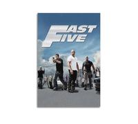 MHEGSNGA Póster de Fast Five, decoración de habitación, decoración estética de dormitorio, póster de lienzo para dormitorio, 60 x 90 cm, estilo sin marco