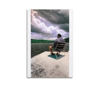 MHEGSNGA Póster de The Soprano de arte vintage para decoración de habitación, decoración estética de dormitorio, póster de lienzo para dormitorio, 40 x 60 cm, estilo sin marco