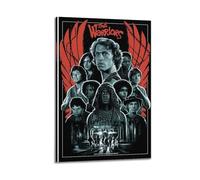 MHEGSNGA Póster de The Warriors de estilo vintage, decoración de habitación, decoración estética de dormitorio, póster de lienzo para dormitorio, 30 x 45 cm, estilo marco