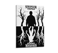MHEGSNGA STRANGER THINGS1 Póster Arte Vintage Cubierta Decoración Habitación Decoración Estética Dormitorio Decoración Pósters Lienzo Para Dormitorio 12x18pulgadas(30x45cm) Estilo-Marco