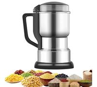 MHGLOVES Molinillo De Café Eléctrico 400W, Protección contra Sobrecalentamiento, Molinillo De Especias con Hoja De Acero Inoxidable para Molinillo De Especias, Semillas, Frutos Secos O Granos