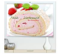 Mhhh ... Kuchenzeit Mein Küchenplaner (hochwertiger Premium Wandkalender 2026 DIN A2 quer), Kunstdruck in Hochglanz: 12 leckere Kuchen für´s ganze Jahr