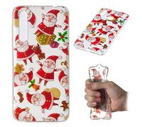 MHHQ Funda Huawei P20 Lite, Slim Luxury Carcasa Navidad Silicona Suave Cubierta Gel Case Ultra Delgado TPU Goma Flexible Cover para Huawei P20 Lite -1