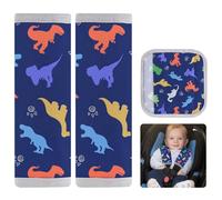 MHJY 2pcs Bebe Almohadilla Cinturon Coche Niños Protector Cinturon Coche Cubre Cinturones Coche Seguridad Funda Niña Infantil Arnes Silla Coche