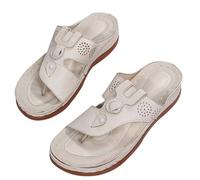 MHNFGDSE Sandalias Ortopédicas para Mujer Verano Corrector De Dedos Juanete Cómodas Chanclas Cómodo Transpirable Sandalias Ortopédicas Correctoras De Juanetes con Soporte De Arco,D,37EU