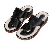 MHNFGDSE Sandalias Ortopédicas para Mujer Verano Corrector De Dedos Juanete Cómodas Chanclas Cómodo Transpirable Sandalias Ortopédicas Correctoras De Juanetes con Soporte De Arco,A,38EU
