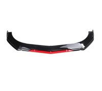 MHOZLHY Alerón Delantero Coche para Opel Astra K 2015-2021,Ajustable Doble Capa Lip Parachoques Delantero Spoiler Frontal Divisor Difusor Separador de Labios,A-Red