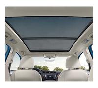 MHOZLHY Parasol Techo Corredizo Vidrio Coche para Audi Q5 2009-2017,2 PCS Protector Solar Sombrilla Sombreado Aislamiento Térmico Silencioso,A-Black