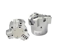 MHSL3 - Abrazadera neumática de tres mandíbulas para dedo de cilindro paralelo Manipulador de apertura extendida MHSL3-16-125D (MHSL3-20D)