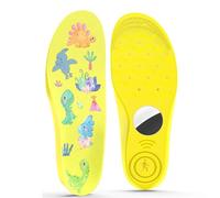 MHYALUDO Compatible con Airtag Funda protectora Plantillas para niños y personas mayores, Encuentre a su familia más rápido con las plantillas Airtag, Rastree sus zapatos, Tamaño 190 mm, Amarillo