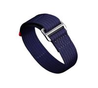 MHYATIO Correa de reloj de nailon integrada de 22 mm compatible con TUDOR Pelagos Black Bay Collar Hidden FXD/Biwan/ 1958 Series Correa de reloj de lona impermeable(Dark blue)