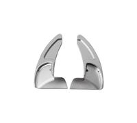 MHYESA Adhesivo Extensor Palanca Cambios Para Volante Coche Para Durango Para Citadel Para Charger Para GT Para Challenger Para RT Levas Cambio Volante Coche(Silver)