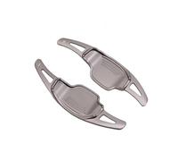 MHYESA Decoración Las Paletas Cambio Volante Coche Para Camaro 2012 2013 2014 2015 6.ª Generación 2 Piezas Levas Cambio Volante Coche(GRAY)