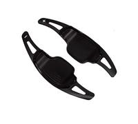 MHYESA Extensión Palanca Cambios Aleación Aluminio Para Rueda Coche Para Camaro 2012 2013 2014 2015 Accesorios Decoración Para Levas Cambio Volante Coche(Black)