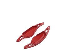 MHYESA Extensión Palanca Cambios Para Volante Coche ABS Para Serie 3 5 6 7 Y 8 Para X3 Para X4 Para X5 Para X6 Para X7 Para M5 Levas Cambio Volante Coche(Carbon Fiber Red)