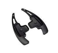 MHYESA Extensión Palanca Cambios Para Volante Coche Para Benz ABE GLK GL SL Class SLK Para CLA Para GLA Pegatinas Decorativas Levas Cambio Volante Coche(Black)