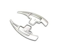 MHYESA Extensión Palanca Cambios Para Volante Coche Para Benz Clase A BM W176 Para W246 Para GLK Para SLK Para CLA Para GLA Levas Cambio Volante Coche(SILVER)