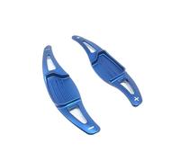 MHYESA Extensión Palanca Cambios Para Volante Coche Para Ford Mondeo 2013-2019 Para Taurus 2015-2019 Para Edge Levas Cambio Volante Coche(Blue)