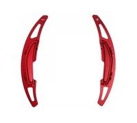 MHYESA Extensión Palanca Cambios Para Volante Coche Para M2 Para M3 Para M4 Para M5 X5M X6M F87 F85 F86 F80 F82 F83 F10 M6 F12 Levas Cambio Volante Coche(Red)