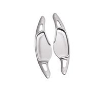 MHYESA Extensión Palanca Cambios Para Volante Coche Para Serie Para 5 Para G30 7 G11 G12 Para X3 G01 Para X4 G02 F90 2017 2018 Levas Cambio Volante Coche(SILVER)