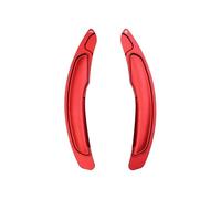 MHYESA Extensión Paleta Cambio Volante Automóvil Directo Para ASX Para Outlander Para Lancer Para Eclipse Para Cross Para Levas Cambio Volante Coche(Red)